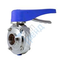 Затвор дисковый с/с Ду 25 DIN AISI 304 силикон