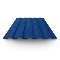 Профнастил окрашенный С8 0,5х1150(1200)х2000 RAL 5005 синий Уценка